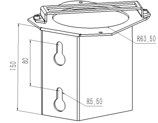 地下管網水文監測安裝支架