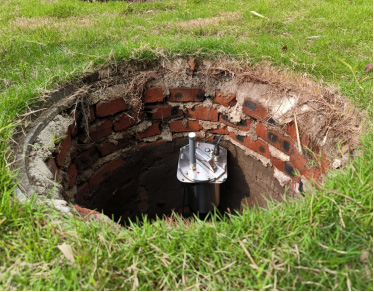 管網低功耗采集微系統安裝效果圖